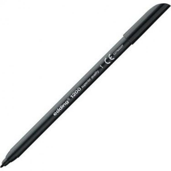 EDDING GRAFIK KALEMI E-1200 SIYAH ürün görseli 1