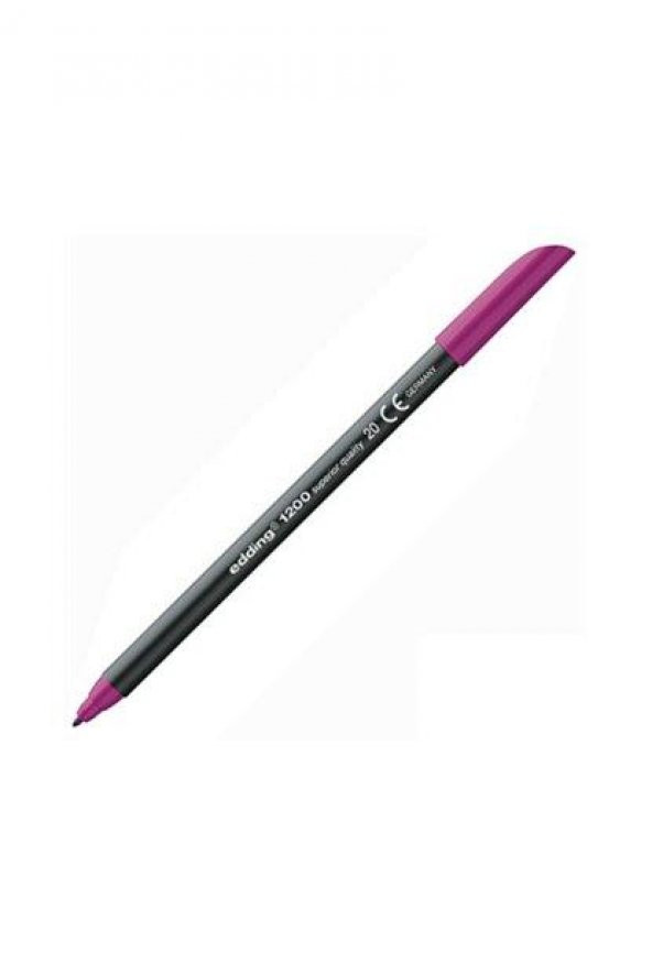 EDDING GRAFIK KALEMI E-1200 KOYU PEMBE ürün görseli 1