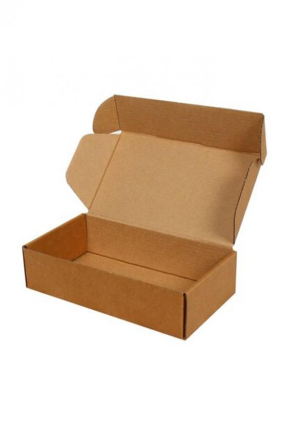 İkram Dünyası Kraft E-Ticaret Kargo Kutusu 18 X 10 X 4,5 cm 25 li ürün görseli 1