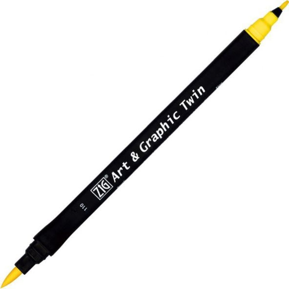ZIG ART&GRAPHIC TWIN TUT-80 110 MID YELLOW ürün görseli 1