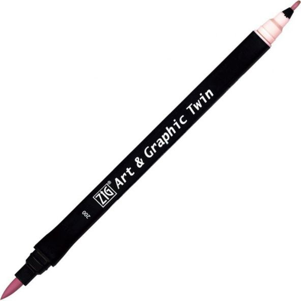 ZIG ART&GRAPHIC TWIN TUT-80 200 SUGARED ALM. PINK ürün görseli 1