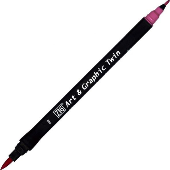 ZIG ART&GRAPHIC TWIN TUT-80 22 DARK PINK ürün görseli 1