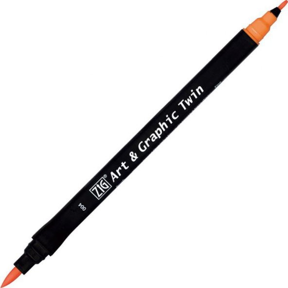 ZIG ART&GRAPHIC TWIN TUT-80 4 ORANGE ürün görseli 1