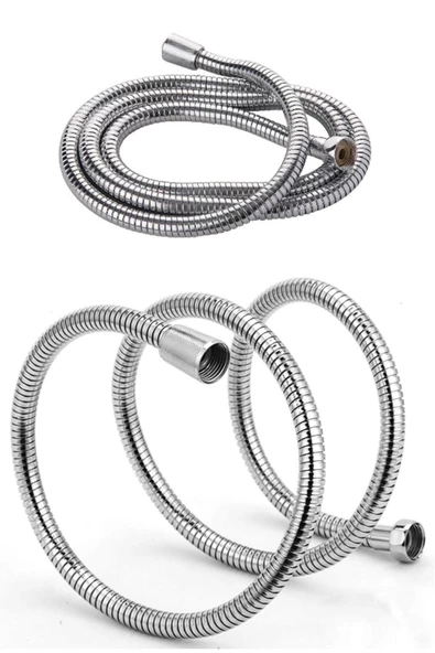 Pazariz Shower Hose 360 Derece Dönebilen Spiral Duş Hortumu ürün görseli 1