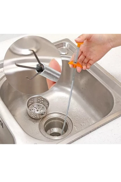 Pazariz Esnek Lavabo Tıkanıklık Açıcı Tel ürün görseli 1