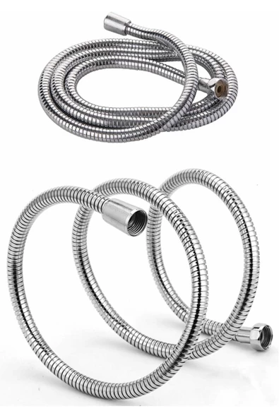 Pazariz Shower Hose 360 Derece Dönebilen Spiral Duş Hortumu ürün görseli 1