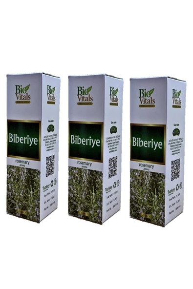 Pazariz Biberiye Yağı Yağı 20 Ml 3 Adet ürün görseli 1