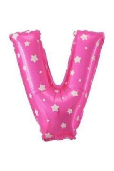 Pazariz 16 Inç 35 Cm Mavi Folyo Harf Balon V ürün görseli 1