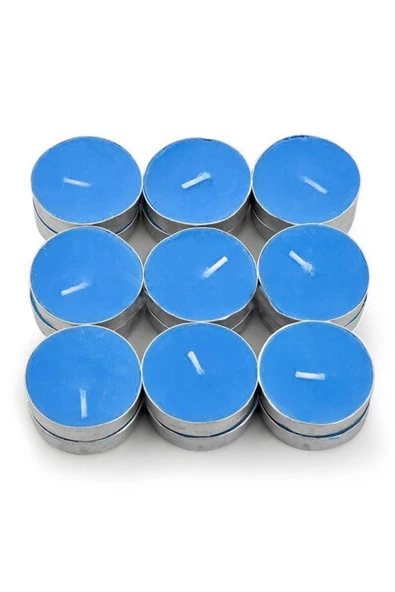 Pazariz Mavi Tealight Mum 10 Adet ürün görseli 1