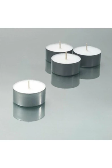 Pazariz Beyaz Tealight Mum 10 Adet ürün görseli 1