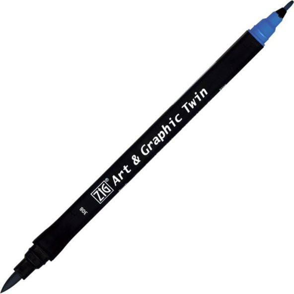 ZIG ART&GRAPHIC TWIN TUT-80 308 CORNFLOUR BLUE ürün görseli 1