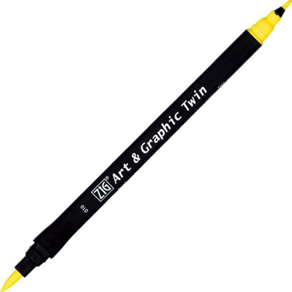 ZIG ART&GRAPHIC TWIN TUT-80 10 LEMON YELLOW ürün görseli 1