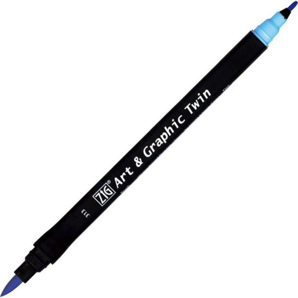 ZIG ART&GRAPHIC TWIN TUT-80 313 BABY BLUE ürün görseli 1