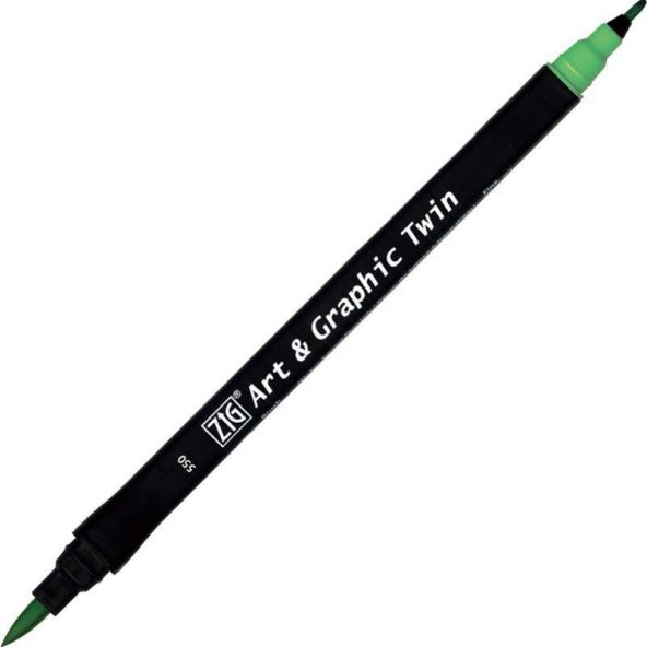 ZIG ART&GRAPHIC TWIN TUT-80 550 EMERALD GREEN ürün görseli 1