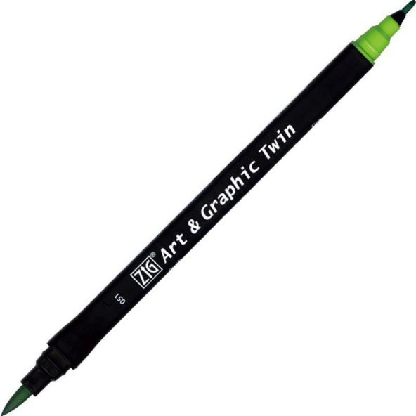 ZIG ART&GRAPHIC TWIN TUT-80 51 MAY GREEN ürün görseli 1
