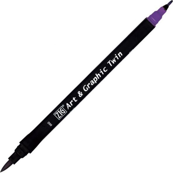 ZIG ART&GRAPHIC TWIN TUT-80 660 DEEP VIOLET ürün görseli 1
