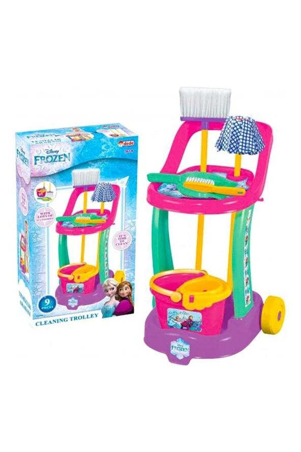 Dede Frozen Temizlik Arabası ürün görseli 1