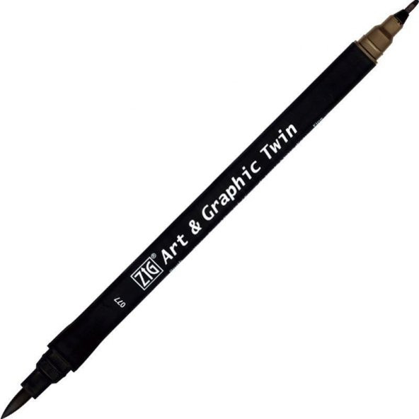 ZIG ART&GRAPHIC TWIN TUT-80 77 DEEP BROWN ürün görseli 1