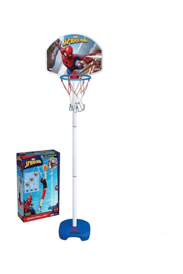 Dede Spiderman Ayaklı Basketbol Seti ürün görseli 1