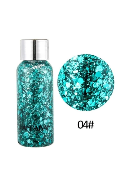 Pazariz Makyaj Sim Göz Çevresi Yüz Ve Vücut Parlatıcı Sim Glitter Jel 50 Ml ürün görseli 1