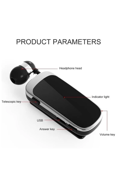 Pazariz Kablolu Bluetooth Kulaklık Makaralı Makaron ürün görseli 1