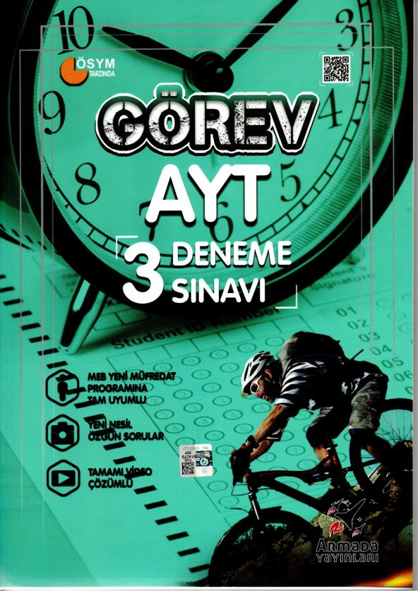 Armada Görev Yks Ayt 3 Deneme Sınavı Video Çözümlü ürün görseli 1