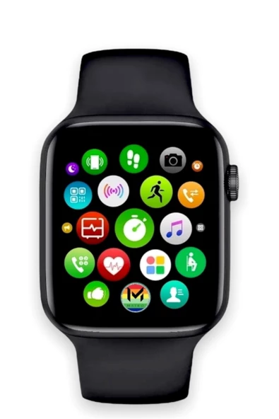 Pazariz Akıllı Saat L800 Ios Uyumlu   Andorid Destekli Arama Özeliği Sağlık Verileri Ölçüm Sensörlü ürün görseli 1