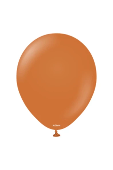 Pazariz 12'' Standart Balon Karamel Kahve 100’lü ürün görseli 1