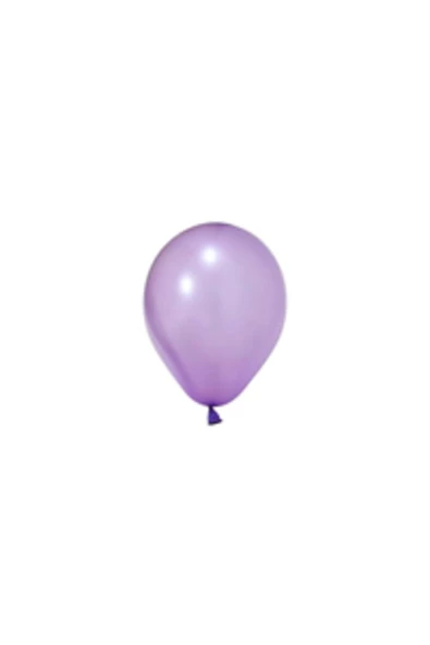 Pazariz 12" BASKI BALONU METALİK AÇIK VİOLET 100' LÜ ürün görseli 1