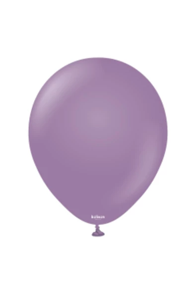 Pazariz 12'' Retro Balon Lavanta 100’lü ürün görseli 1