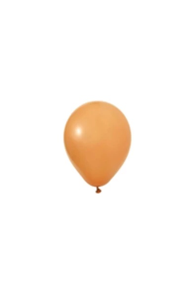 Pazariz 12 Inç Standart Boy Pastel Balon Karamel 100 Adet ürün görseli 1