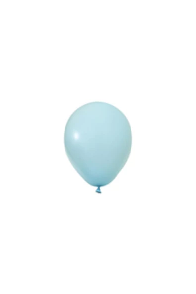 Pazariz 12 Inç Standart Boy Makaron Balon Mavi 100 Adet ürün görseli 1