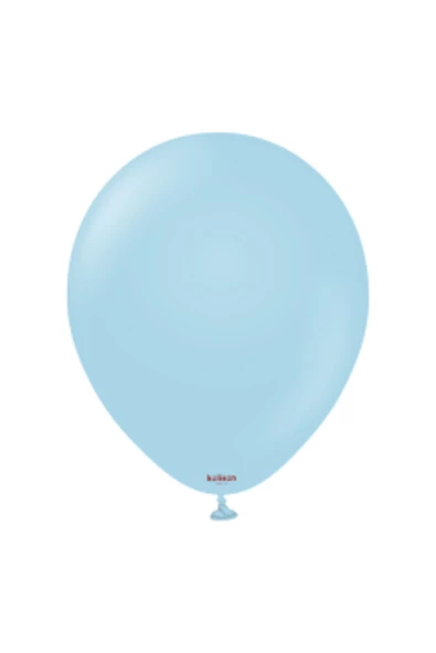 Pazariz 12'' Makaron Balon Mavi 100’lü ürün görseli 1