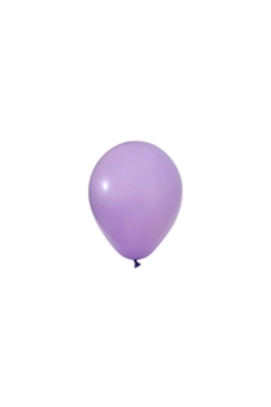 Pazariz 12 Inç Standart Boy Pastel Balon Açık Violet 100 Adet ürün görseli 1