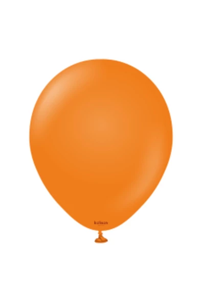 Pazariz 12'' Standart Balon Turuncu 100’lü ürün görseli 1