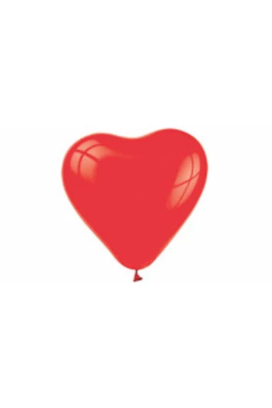 Pazariz Kırmızı Kalp Balon 50 Adet ürün görseli 1