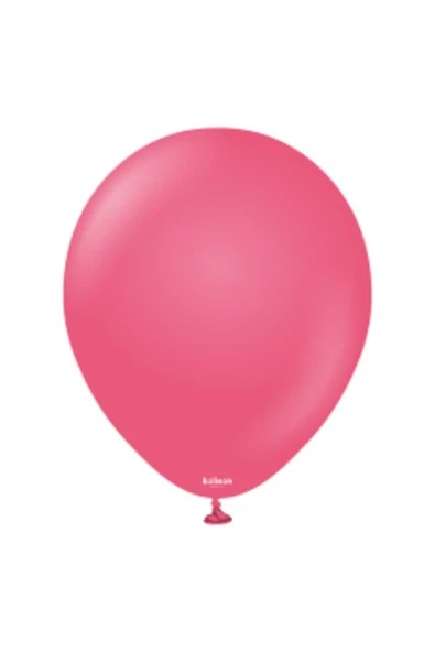 Pazariz 12'' Standart Balon Fuşya 100’lü ürün görseli 1