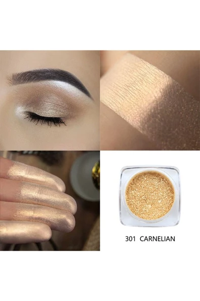 Pazariz Makyaj Sim Göz Çevresi Yüz Ve Vücut Parlatıcı Sim Glitter Jel 10 Ml ürün görseli 1
