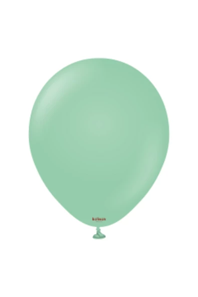 Pazariz 12'' Standart Balon Mint Yeşili 100’lü ürün görseli 1