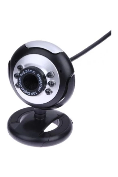 Pazariz Cvs Dn 980 Usb Işıklı Tak Çalıştır Bilgisayar Web Kamerası ürün görseli 1