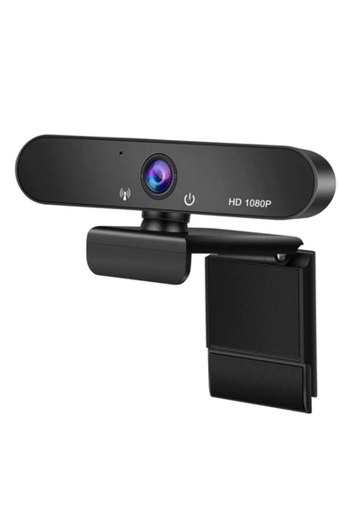 Pazariz Web Kamera 1080p Full Hd Usb Bağlantılı Mikrofonlu Webcam ürün görseli 1