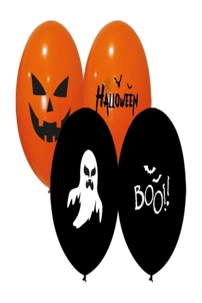 Pazariz Halloween Baskılı 18" Balon - Resim 2