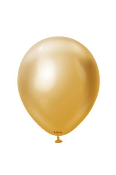 Pazariz 12'' Mirror Balon Altın 50’li ürün görseli 1