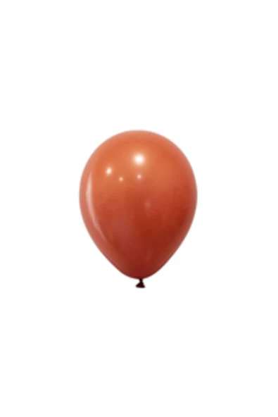 Pazariz 12 Inç Standart Boy Balon 20 Adet Terracotta ürün görseli 1