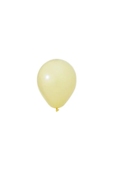Pazariz 12 Inç Standart Boy Pastel Balon Vanilya 100 Adet ürün görseli 1