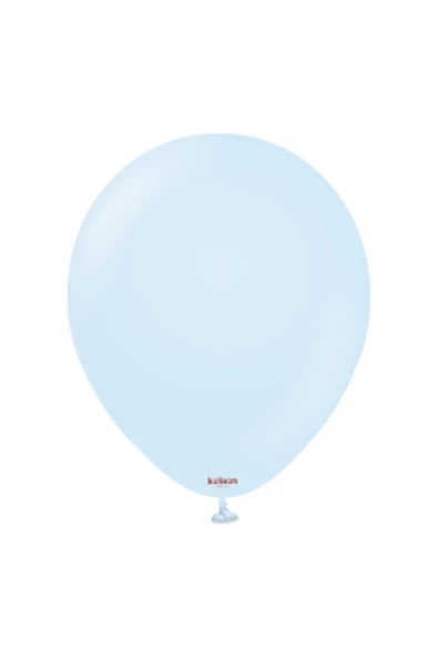 Pazariz 12 Inç Standart Boy Makaron Balon Bebek Mavi 100 Adet ürün görseli 1