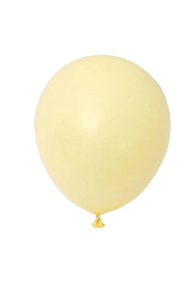 Pazariz 10 Adet Dekor Balonu Vanilya 12 Inç 30 Cm Çap ürün görseli 1