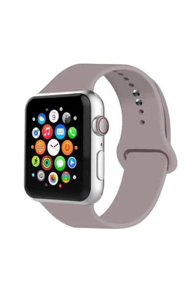 Pazariz Watch Uyumlu Kordon 2 3 4 5 Seri 42 Mm Ve 44 Mm Uyumlu Silikon Kordon Kayış ürün görseli 1