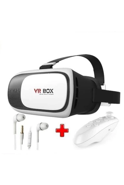 Pazariz 3D 3in1 Sanal Gerçeklik Gözlüğü Seti ürün görseli 1