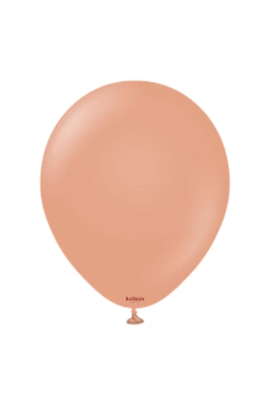 Pazariz 12'' Standart Balon Clay Pink 100’lü ürün görseli 1